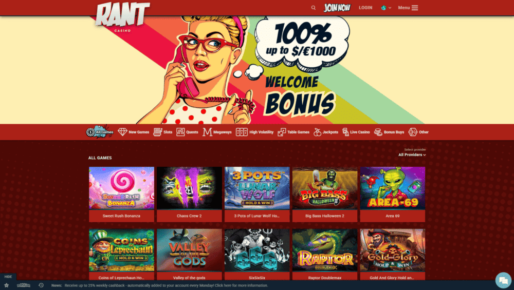 rant casino buitenland